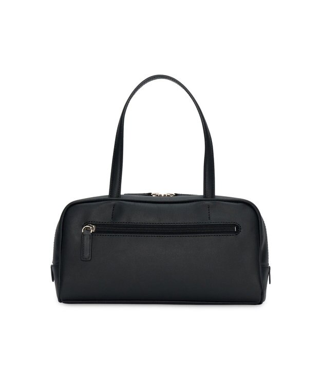 PELLE BORSA レザースモールボストンバッグ Epure 5839 ブラック