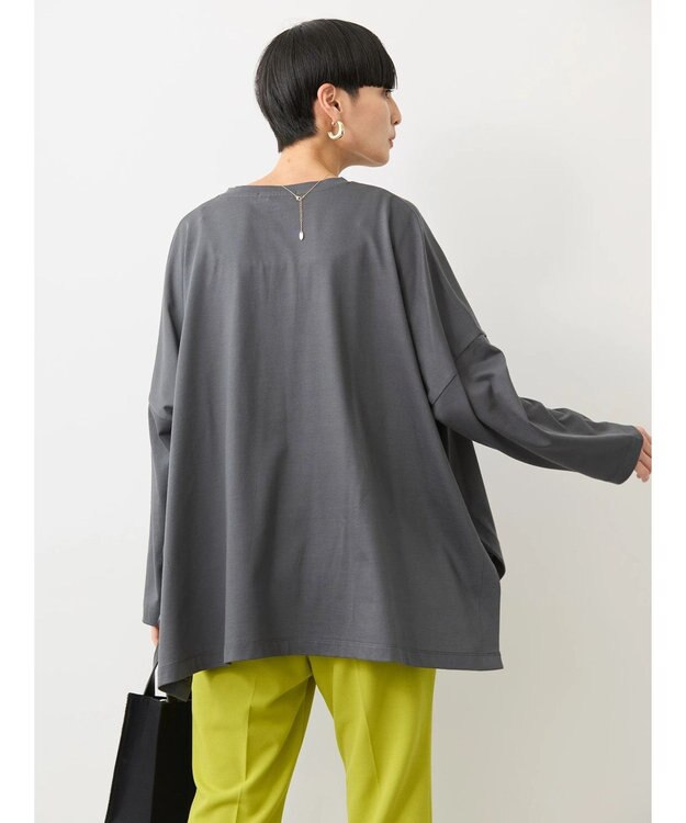 AMERICAN HOLIC ＵＶカット加工ワイドカットプルオーバー Charcoal Gray