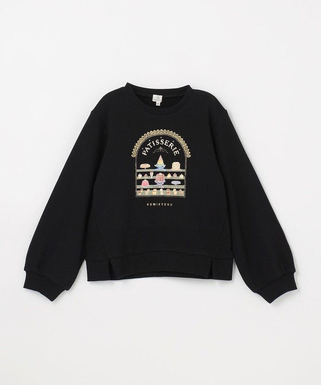 組曲 KIDS 【110-140㎝】パティスリー トレーナー ブラック