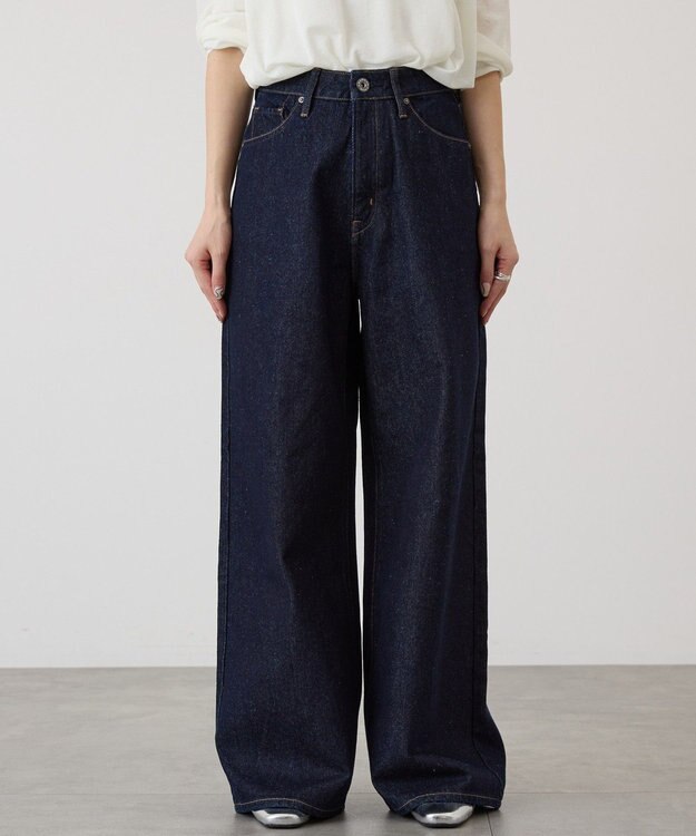 AMERICAN HOLIC ワイドデニムパンツ One Wash