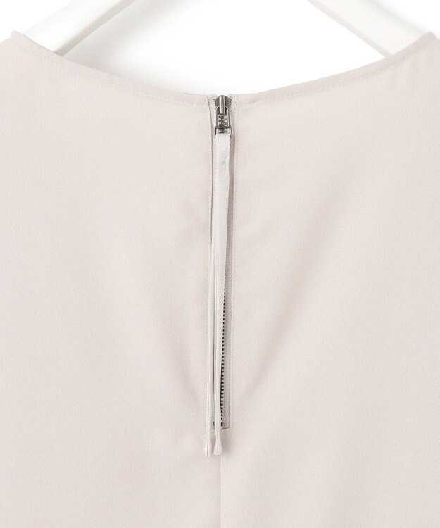 ICB L 【UVケア・接触冷感・速乾・防シワ・洗える】FluidBackSatinドルマンスリーブワンピース トープ系