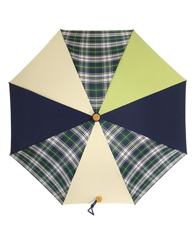 +RING 【プラスリング】【数量限定】レディース向け 晴雨兼用傘（長ショート） MLT T1181 マルチカラー