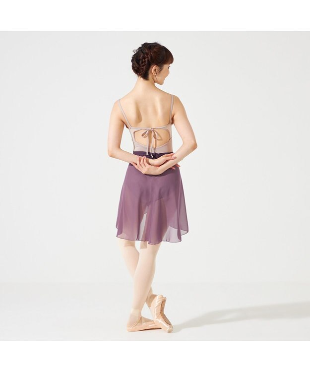 Chacott 【AKANE TAKADA】巻きスカート パープル