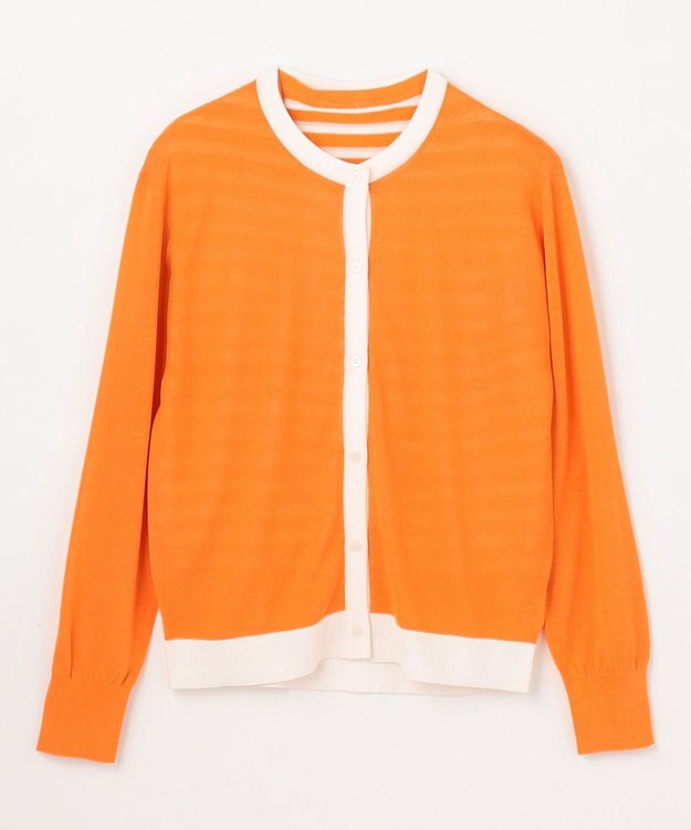 ANY ツインニットセット（ノースリーブニット＋カーディガン） マリーゴールド