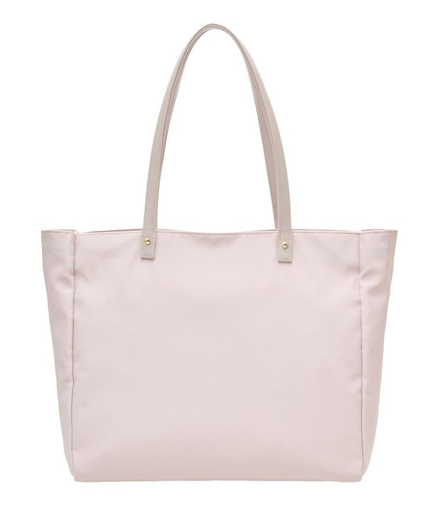 Maison de FLEUR EC限定リボンチャーム付き3ルームトートバッグ Grayish Pink