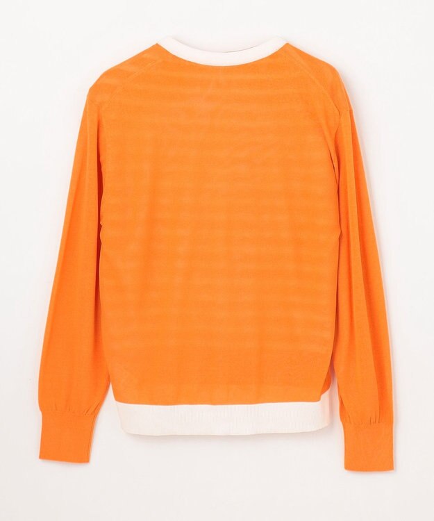 ANY ツインニットセット（ノースリーブニット＋カーディガン） マリーゴールド