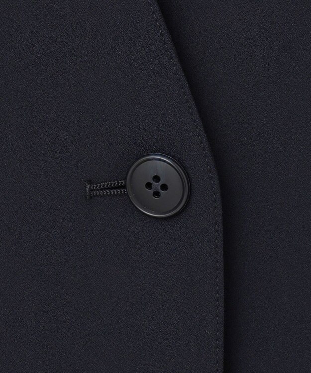 J.PRESS LADIES 【洗える・吸水速乾・接触冷感・セットアップ対応】Light ジョーゼット ジレ ダークネイビー系