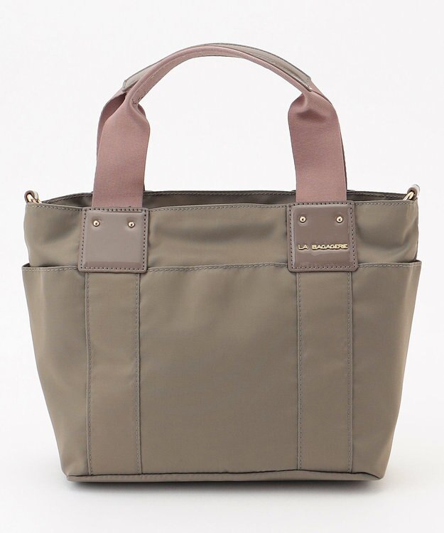 LA BAGAGERIE 2WAYナイロンミニトート グレー