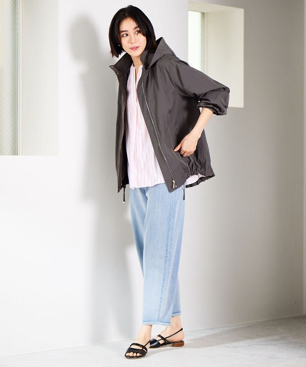 自由区 【2WAY・洗える】メモリー マウンテンパーカー スレート