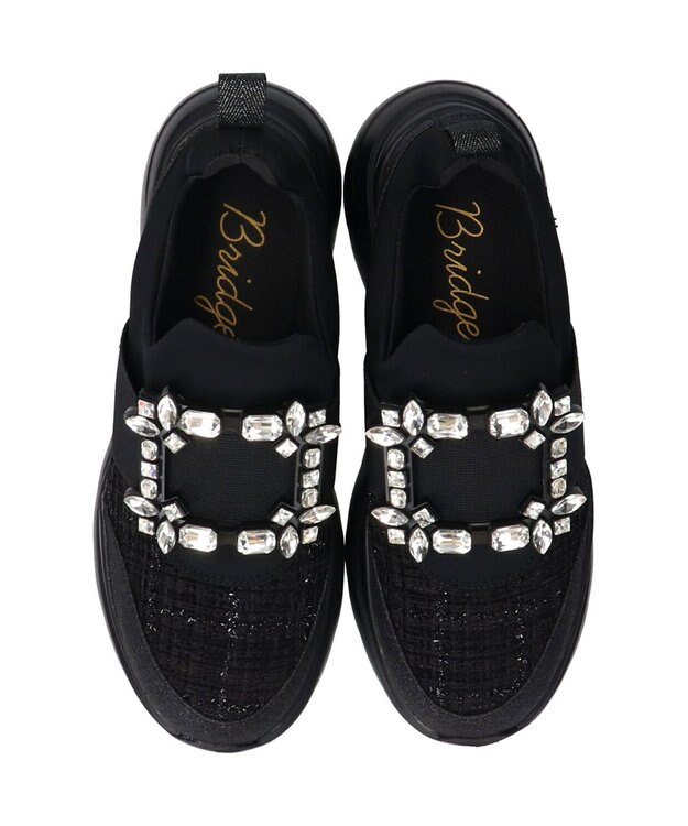 Bridget Birkin 【Bridget Birkin】バックルスニーカー ブラック
