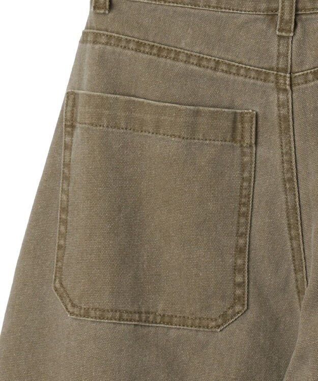 WEGO ヴィンテージウォッシュダックダブルニーバギーパンツ ベージュその他