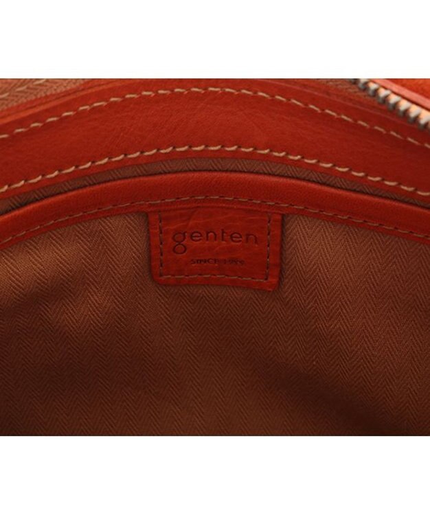 genten ミネルヴァ ショルダーバッグ トマトレッド