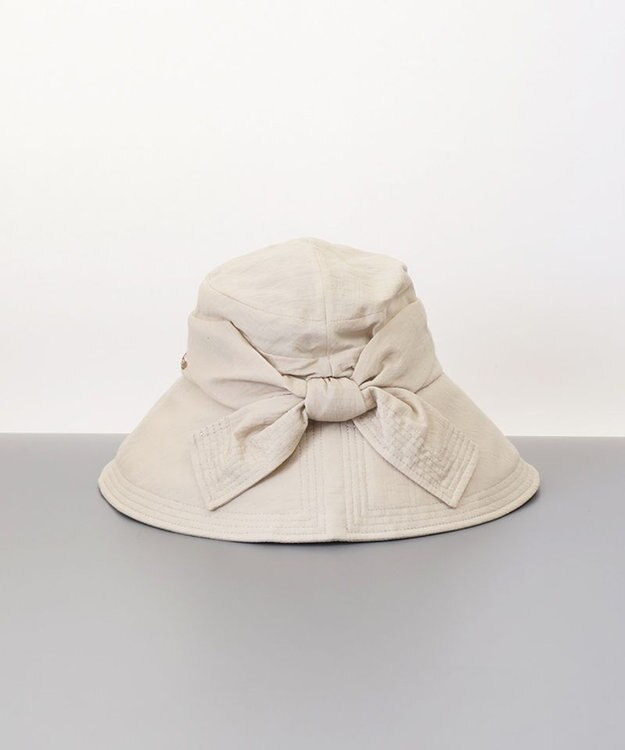 AURORA 【 LANVIN COLLECTION（ランバン コレクション） 】JLステッチキャペリン ベージュ