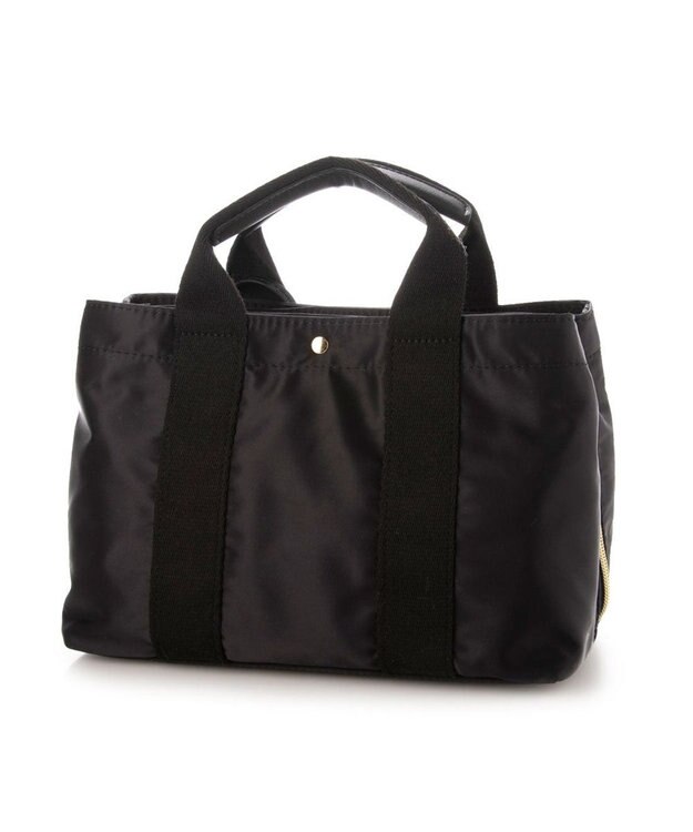 UNBILLION cachecache 3層サイフ機能付きナイロンボストン ブラック