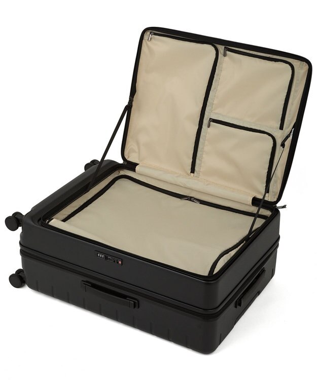 ACE BAGS & LUGGAGE ACE エスカレラ スーツケース 87L 完全フロントオープン 05653 エース ブラック