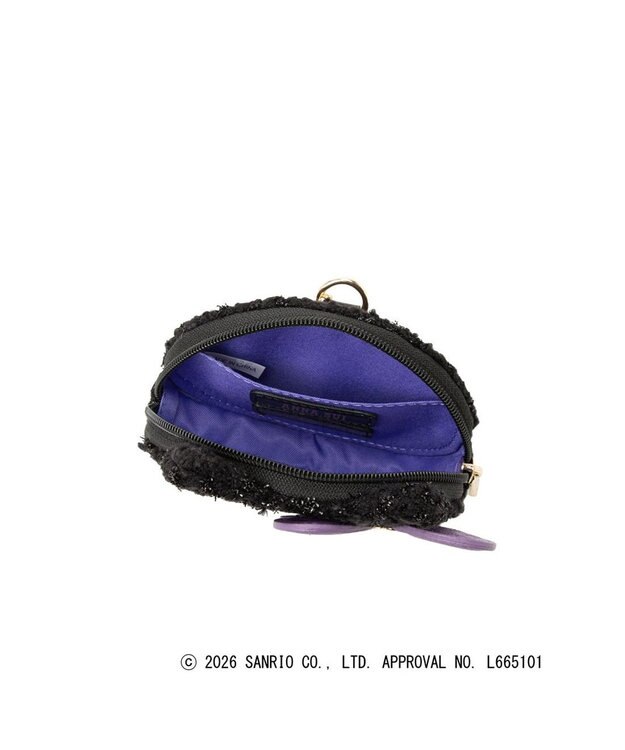ANNA SUI HELLO KITTY 顔型ポーチチャーム クロ