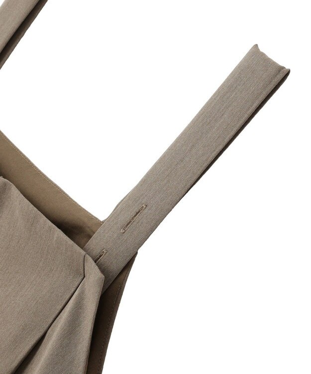 CRAFT STANDARD BOUTIQUE サイドギャザージャンパースカ－ト Gray Beige