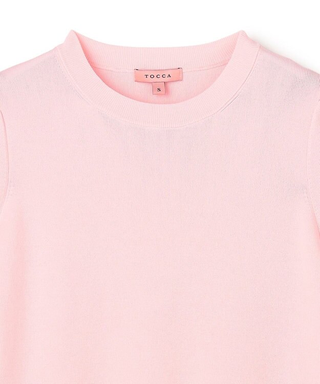 TOCCA LITTLE RIPPLES ニットトップス ピンク系