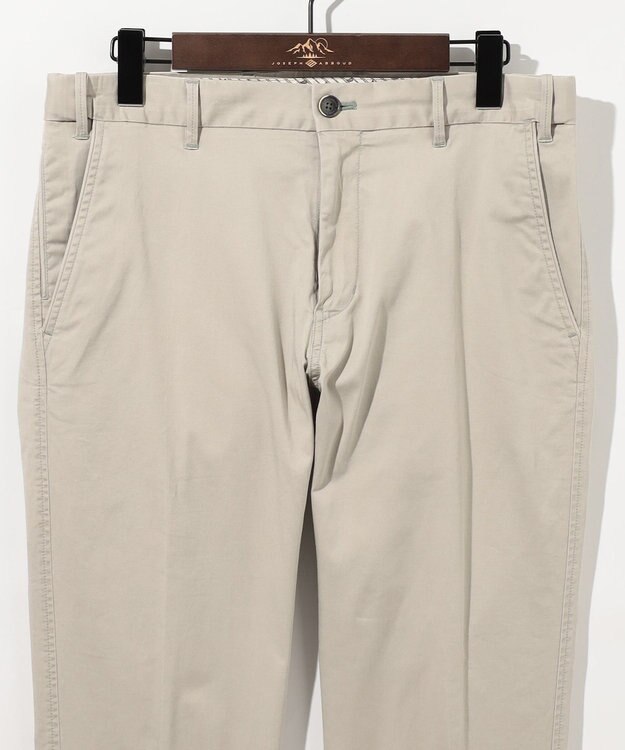 JOSEPH ABBOUD 【ストレッチ/JAPANファブリック】ヴィンテージコットンストレッチ パンツ ライトグレー系