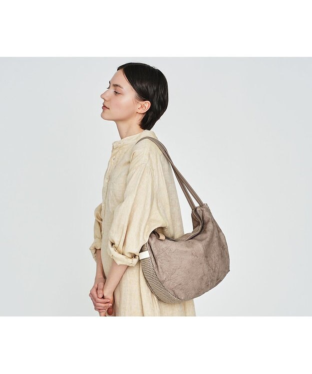 genten アマカ トートバッグ グレー