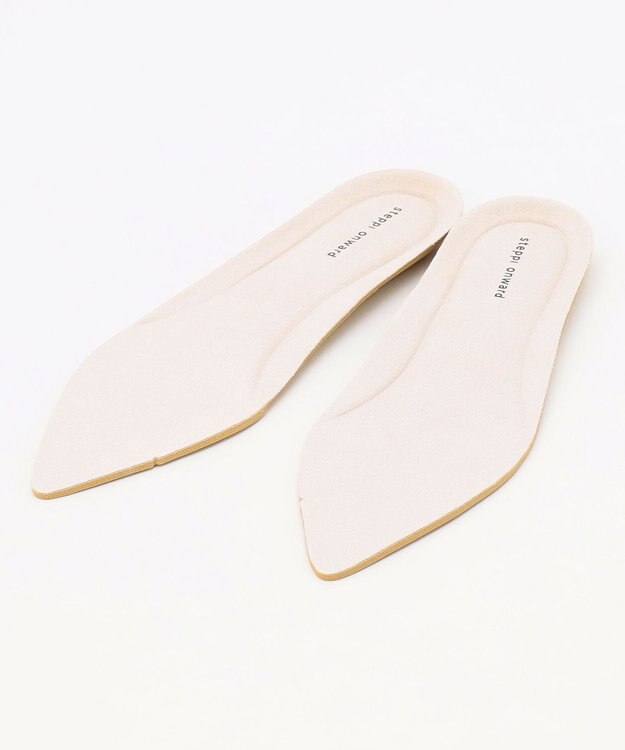 steppi ポインテッド パンプス インソール ベージュ系