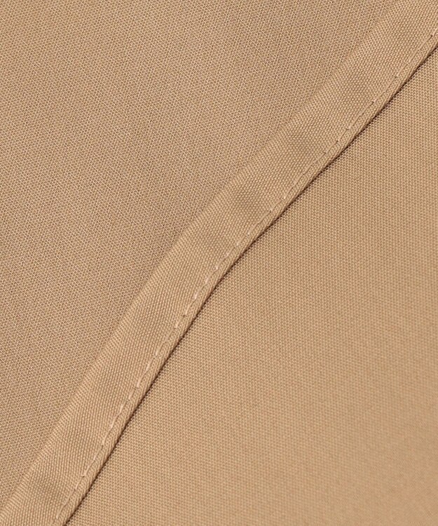 #Newans 【ANSWER for Co-Creation】フリルスリーブバンドカラーブラウス キャメル系