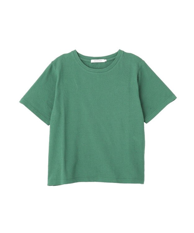 AMERICAN HOLIC 【2点セット】Tシャツ＋Uネックワンピース Green