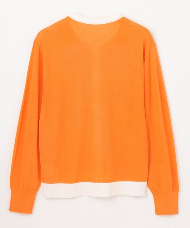 ANY ツインニットセット（ノースリーブニット＋カーディガン） マリーゴールド