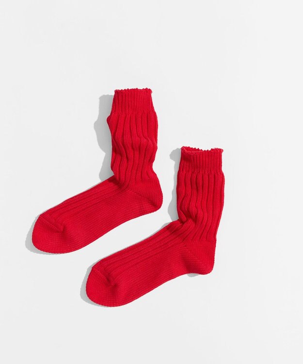 LENO NEW SOCKS [UNISEX] RED