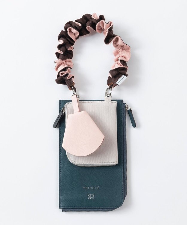 TRICOTE ギャザーハンドベルト 87BROWN