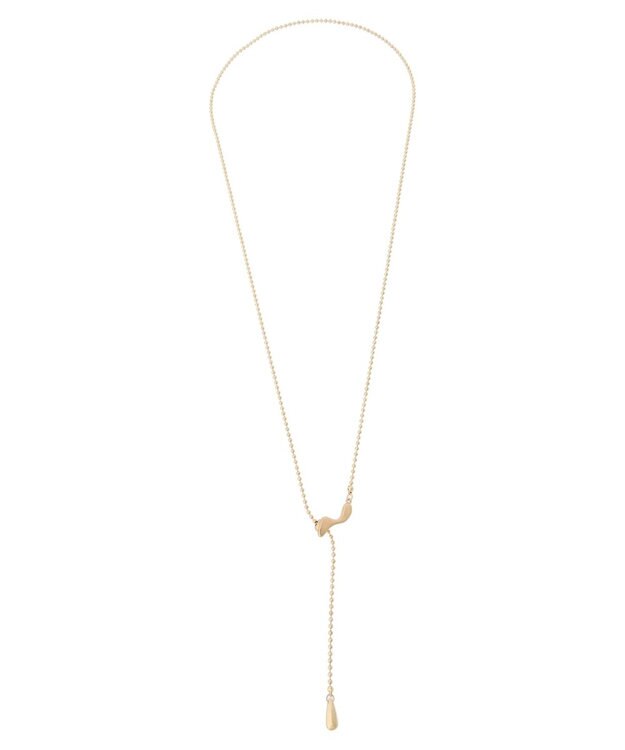 Green Parks ｅｖｅｒｙ　ｗａｌｋ．ボールチェーンスライドネックレス Gold