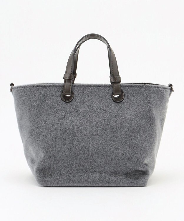 自由区 【SHIHOさん着用】ハラコライクミニ バッグ グレー