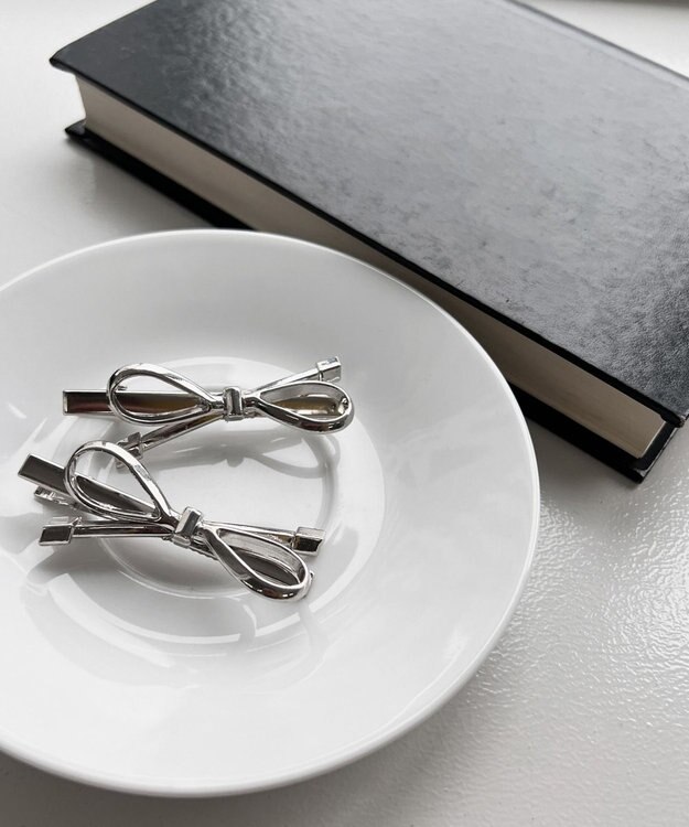 WEGO L2Pメタルナローリボンクリップ シルバー