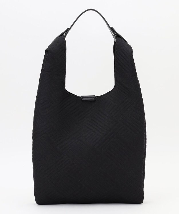 ICB 【WEB限定カラーあり】2WAYエコバッグ ブラックジャガード系