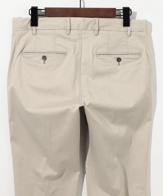 JOSEPH ABBOUD 【ストレッチ/JAPANファブリック】ヴィンテージコットンストレッチ パンツ ライトグレー系