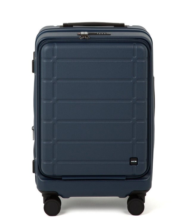 ACE BAGS & LUGGAGE ACE エスカレラ 34L 機内持込 完全フロントオープン 05651 エース ネイビー