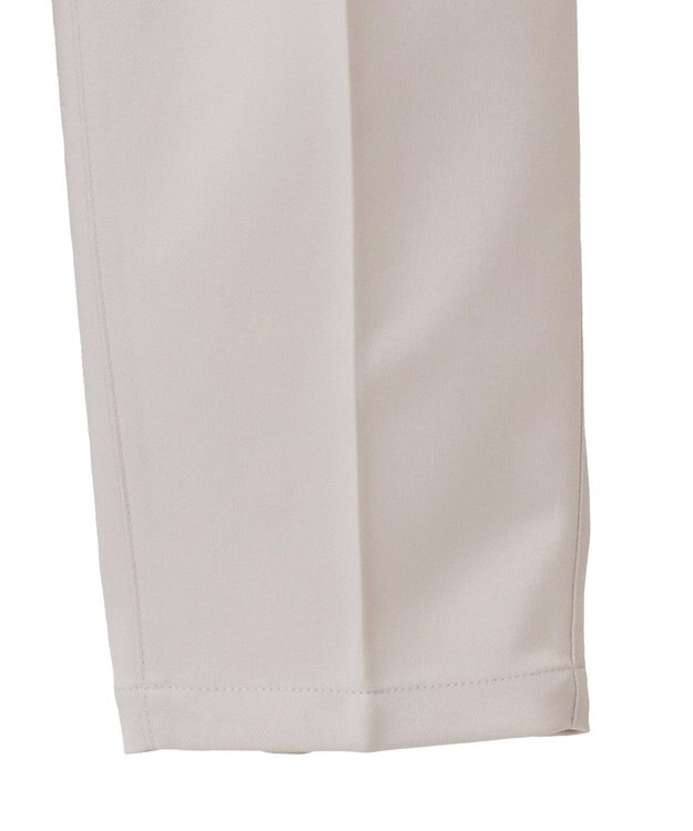 earth music&ecology 接触冷感テーパードパンツ Light Beige