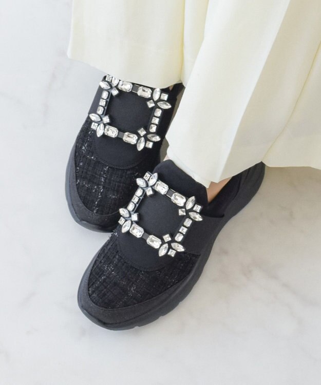 Bridget Birkin 【Bridget Birkin】バックルスニーカー ブラック