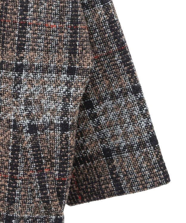 earth music&ecology オーバーテーラードジャケット　チェック Check