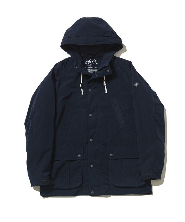 JOSEPH ABBOUD MOUNTAIN 【UNISEX】Pe／Nyピーチ ブルゾン ネイビー系