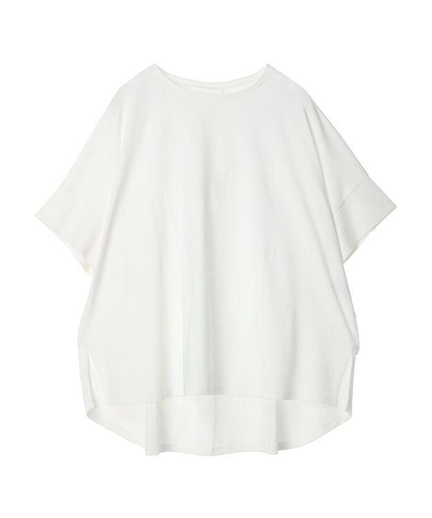 Green Parks 汗染み防止ドルマンバックタックプルオーバー Off White