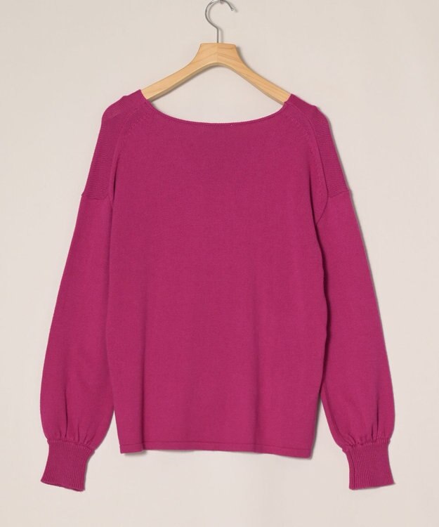 ONWARD Reuse Park 【組曲】ニット秋冬 パープル