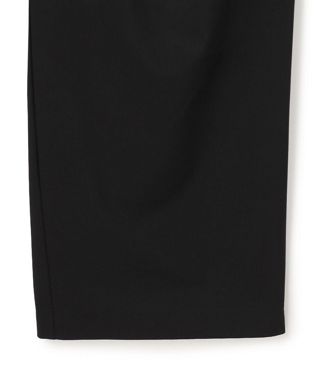 UNFILO L 【セットアップ着用可】マイビューティ 側章ワイドパンツ ブラック