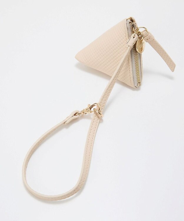 TOPKAPI 【TREASURE TOPKAPI】クロスエンボス レザー マルチケース/コインケース オフ