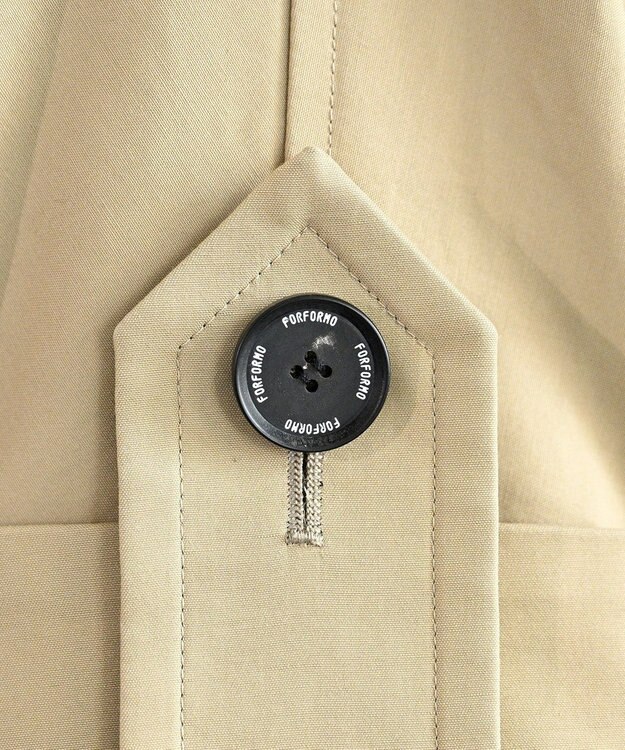 FORFORMO Deformation Wide Trench Coat デフォメーションワイドトレンチコート ベージュ