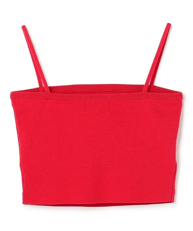 uncrave スムースニット カップ付きバンドゥ スカーレット