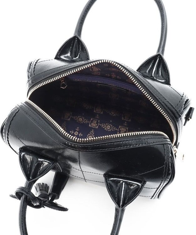 ANNA SUI ポワロ 2wayハンドバッグ クロ