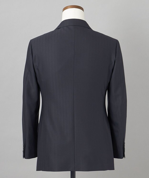 GOTAIRIKU 希少/五大陸限定【御幸毛織】コンパクトヤーン×SUPER120'sWOOL　グレー（ペーパープレス加工） グレー系1