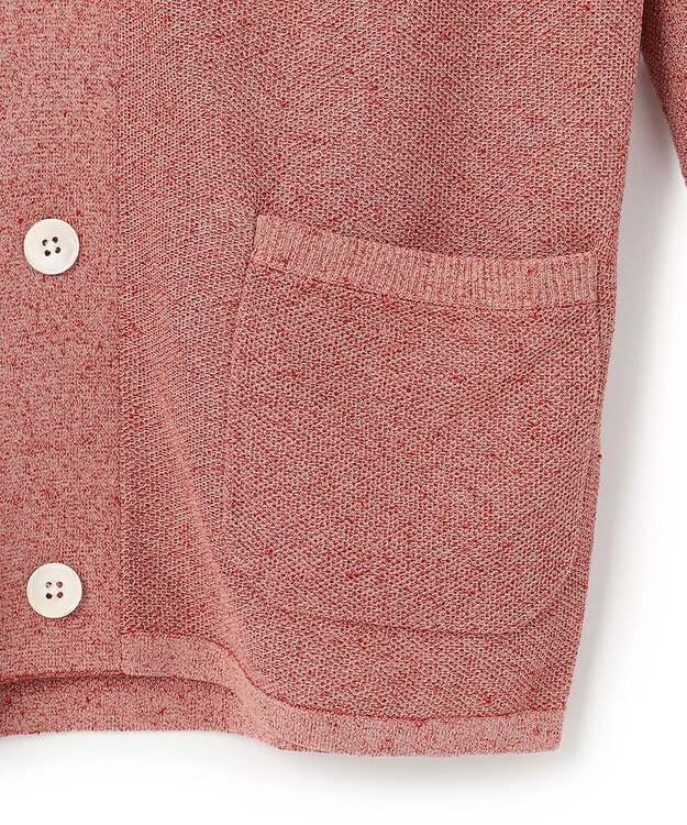 J.PRESS MEN リネンアンカー ニットジャケット レッド系7