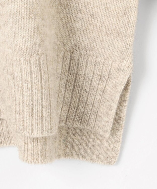 J.PRESS LADIES L 【WEB限定】YAK BLEND ハイネック ニット 【WEB限定】ライトベージュ系